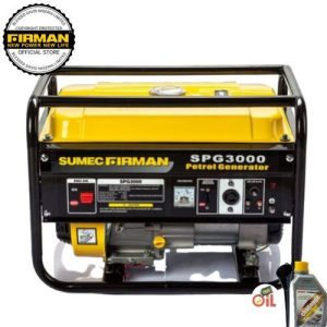 SHARE THIS PRODUCT   Sumec Firman 5.5kVA Key Start Generator - SPG4000E2 100% Coppe