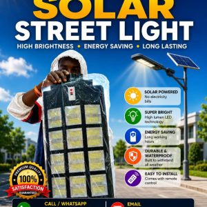 Solar Street Light with Remote Control
