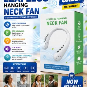 Leafless Hanging Neck Fan