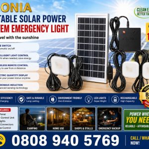 Keonia Portable Solar Power System