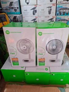 DP Duration Power Desktop Portable Rechargeable Fan (2400mAh)