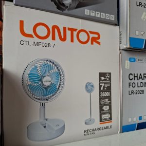 Lontor CTL-MF028-7 Rechargeable Folding Mini Fan