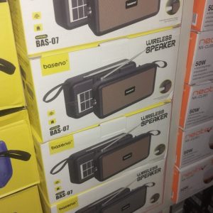 BAS-07 Wireless Bluetooth Speaker – FM/TF/USB