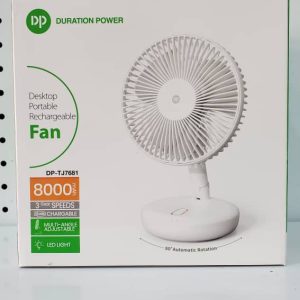 DP-TJ7681 Desktop Portable Rechargeable Fan (8000mAh)
