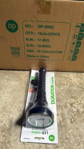 DP-959C LED Torch Portable Rechargeable (16W)