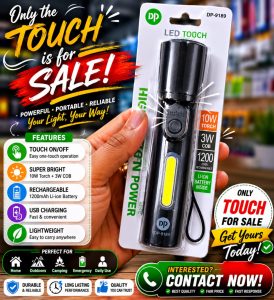 DP-9189 Rechargeable LED Torch