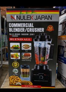 Nulek Japan NLK-B985 Commercial Blender