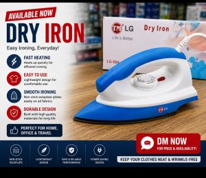 TM LG Dry Iron (LG-02A)