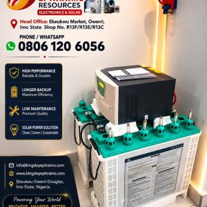 Inverter & Tall Tubular Battery Solar Power Package β Installation Available